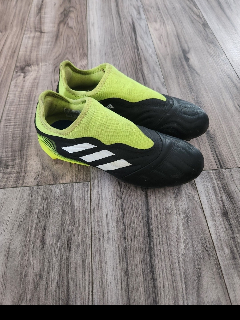 Adidas COPA SENSE.3 LL FG laceless cleats, size 5.5